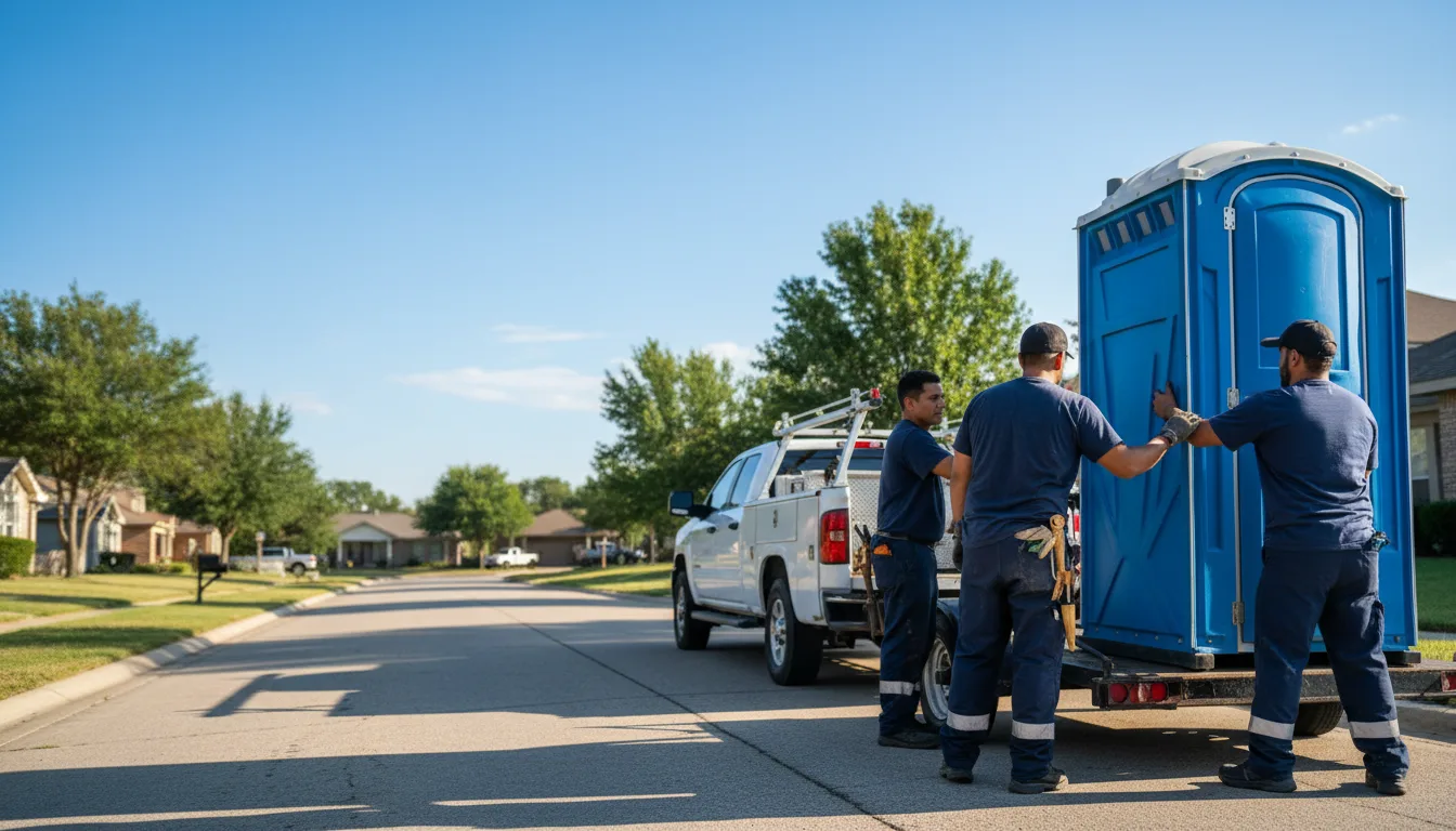 Portable Toilet Rental in Haworth, OK near me